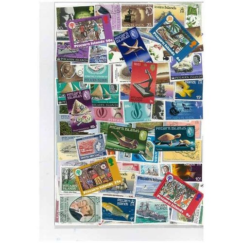 Collection De Timbres Pitcairn Oblitérés : Qté ...