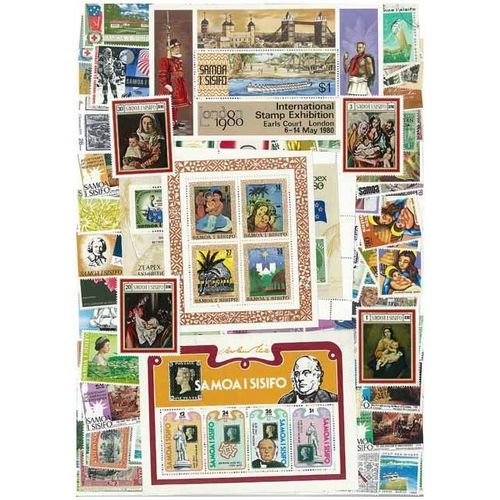 Collection De Timbres Samoa Oblitérés : Qté - 5...