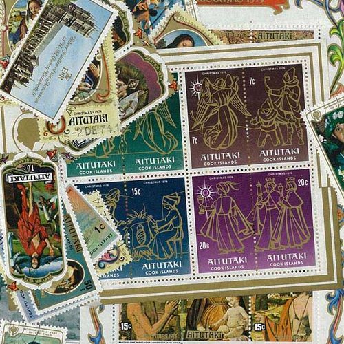 Collection De Timbres Aitutaki Oblitérés : Qté ...