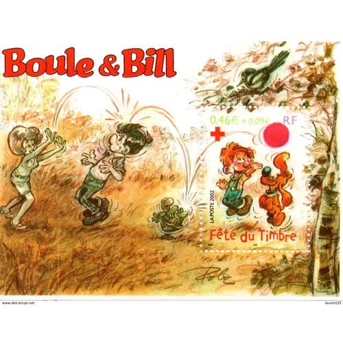 France.Bloc No 46 De 2002.Boule Et Bill.Neuf.