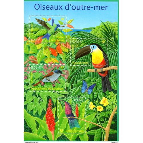 France.Bloc 56 De 2003.Oiseaux D'outre Mer.Neuf