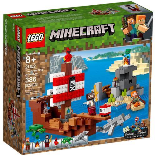 Lego Minecraft - L'aventure Du Bateau Pirate - 21152