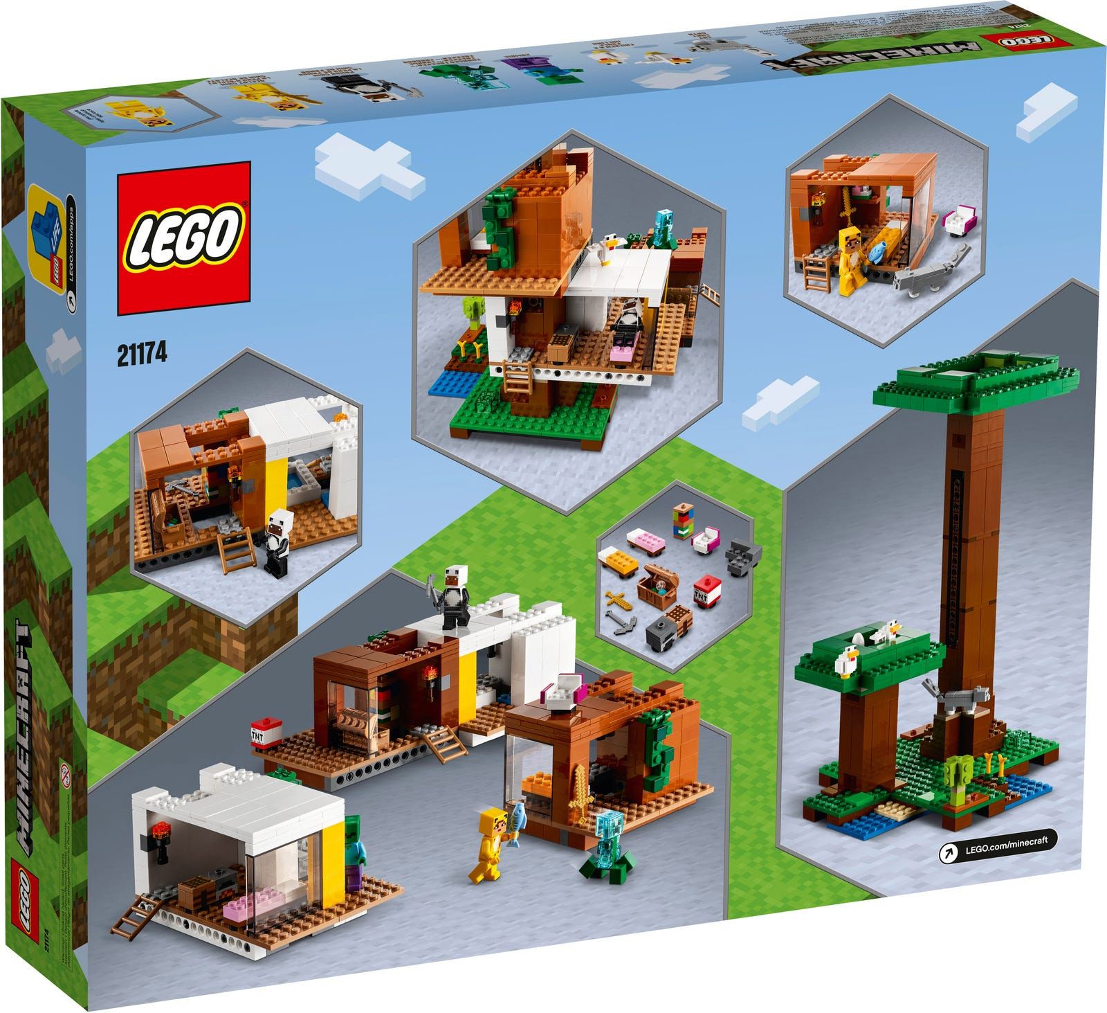 Lego®minecraft 21172 - le portail en ruine, jeux de constructions &  maquettes