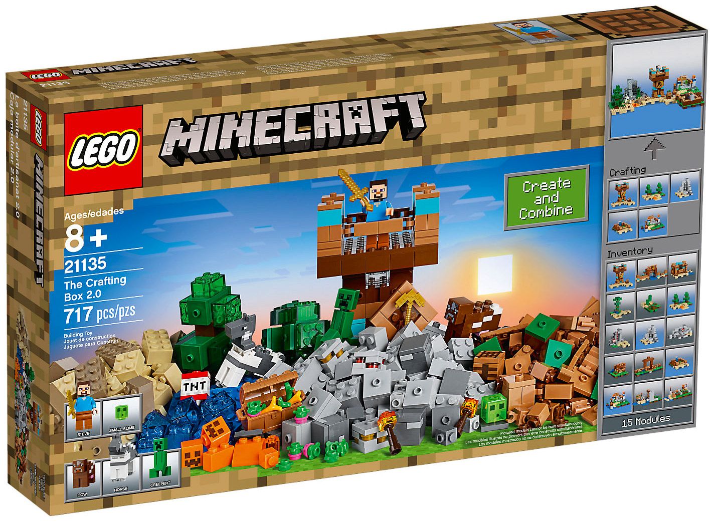 Lego Minecraft - La Bo�te De Construction 2.0 - 21135
