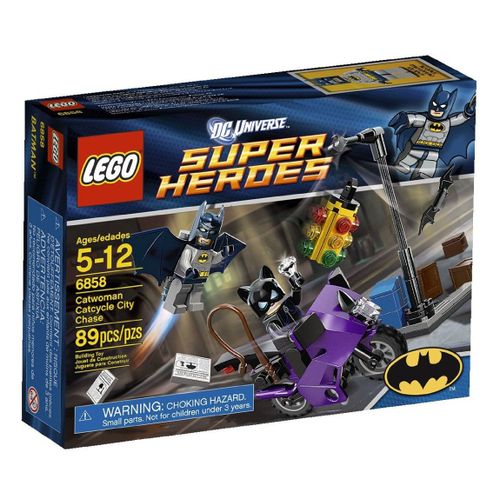 Lego Dc Comics - La Poursuite De Catwoman - 6858