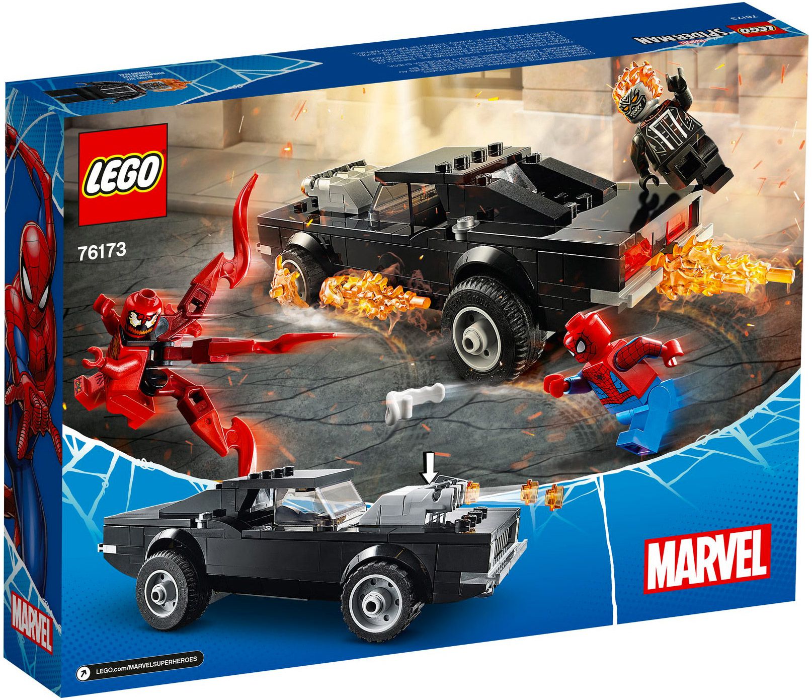 Lego Marvel - Spider-Man Et Ghost Rider Contre Carnage - 76173 - 2