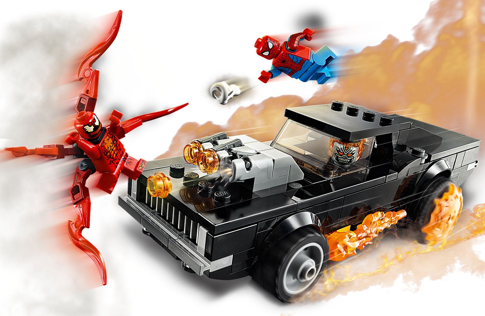 Lego Marvel - Spider-Man Et Ghost Rider Contre Carnage - 76173 - 4