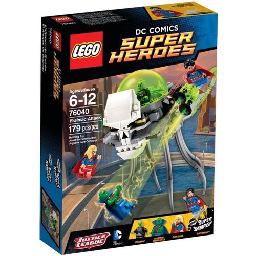 Lego Dc Comics - L'attaque De Brainiac - 76040