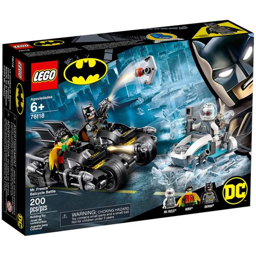 LEGO DC Comics - Mr. Freeze contre le Batcycle - 76118