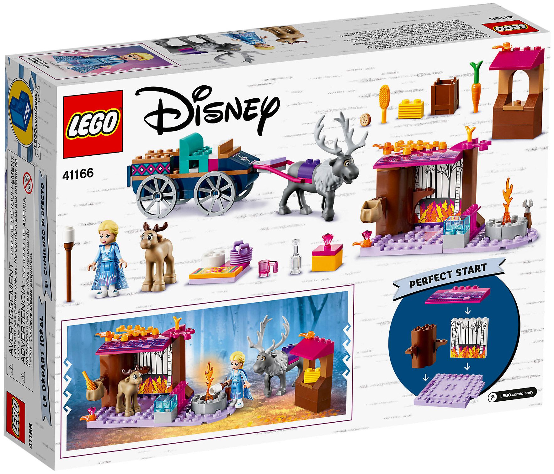 LEGO® Disney Princess 41167 Le château d’Arendelle, La Reine des Neiges 2  Jouets pour Filles et Garçons de 5 ans et +