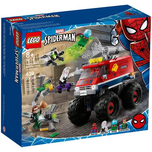 Lego Marvel - Le Camion Monstre De Spider-Man Contre Mystério - 76174