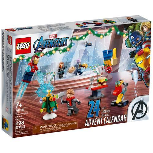 Lego Marvel - Le Calendrier De L'avent Des Avengers 2021 - 76196