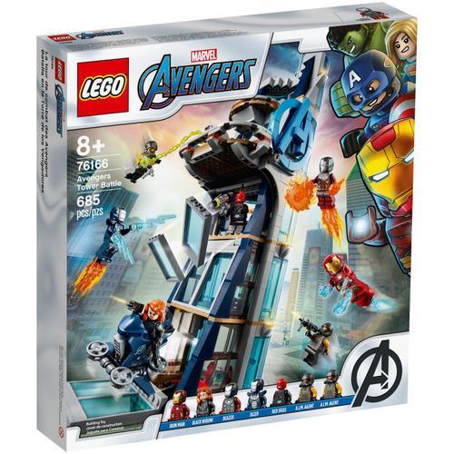 Lego Marvel - La Tour De Combat Des Avengers - 76166