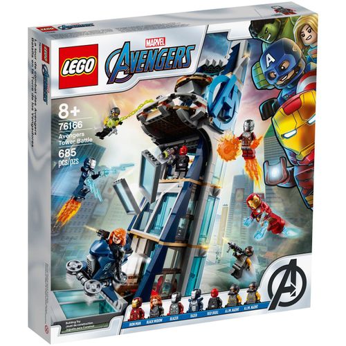 LEGO Marvel - La tour de combat des Avengers - 76166