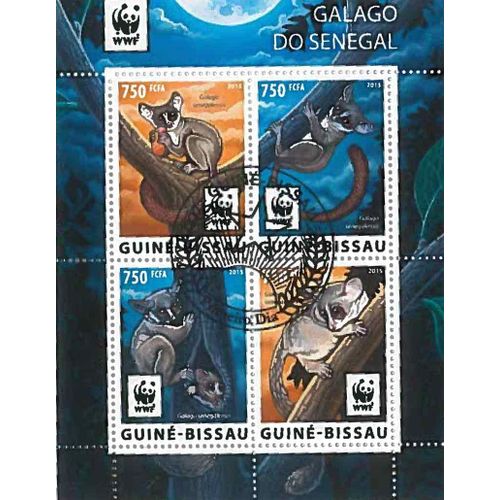Timbres Thématiques Guinée Bissau N° 6198/6201 Oblitérés