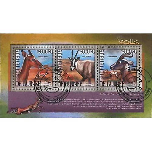 Timbres Thématiques Guinée N° 7172/7174 Oblitérés
