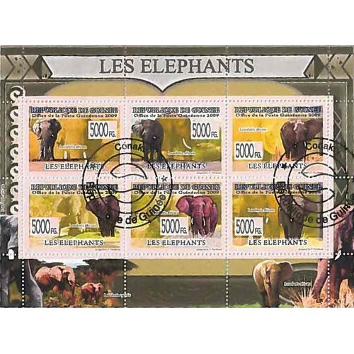 Timbres Thématiques Guinée N° 4002/4007 Oblitérés