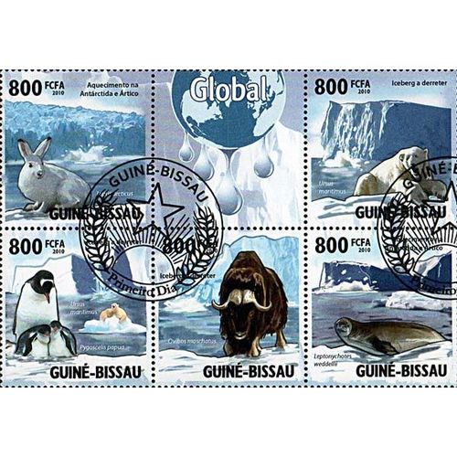 Timbres Thématiques Guinée Bissau N° 3232/36 Oblitérés