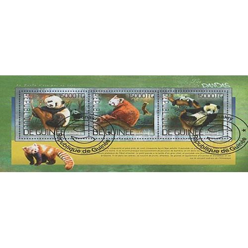 Timbres Thématiques Guinée N° 7199/01 Oblitérés