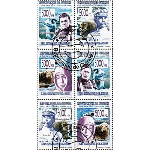 Timbres Thématiques Guinée N° 3459/64 Oblitérés