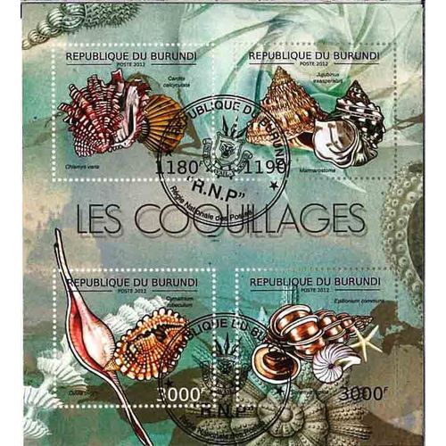 Timbres Thématiques Burundi N° 1738/1741 Oblitérés
