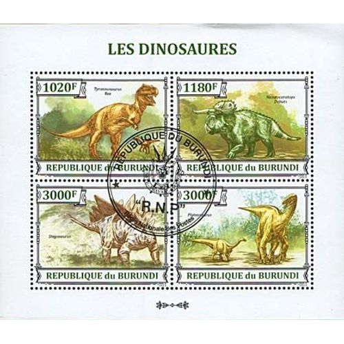 Timbres Thématiques Burundi N° 218/21 Oblitérés