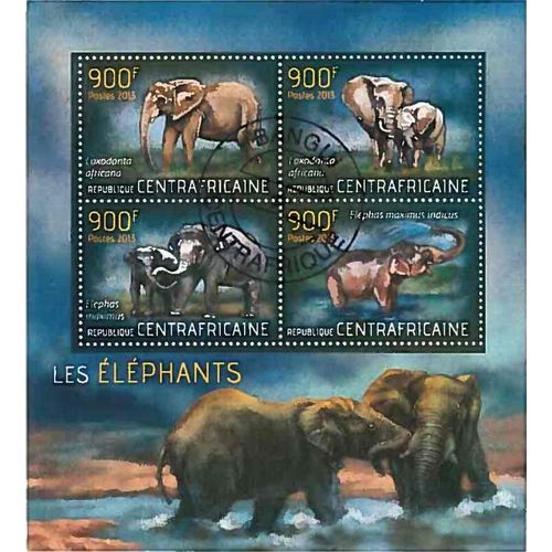 Timbres Thématiques Centrafrique N° 2966/69 Oblitérés