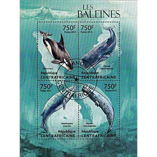 Timbres Thématiques Centrafrique N° 2810/13 Oblitérés
