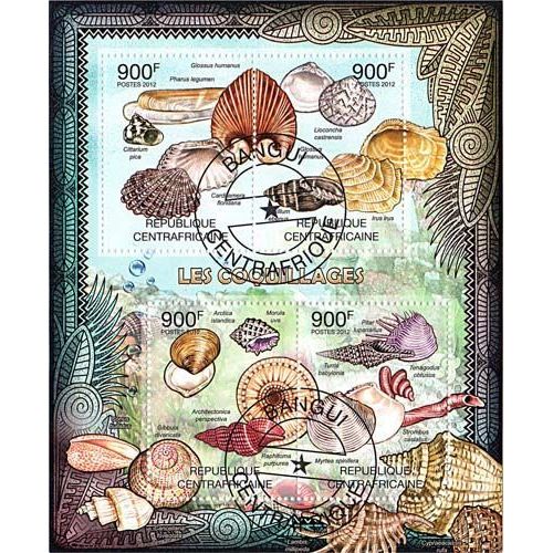 Timbres Thématiques Centrafrique N° 2348/51 Oblitérés