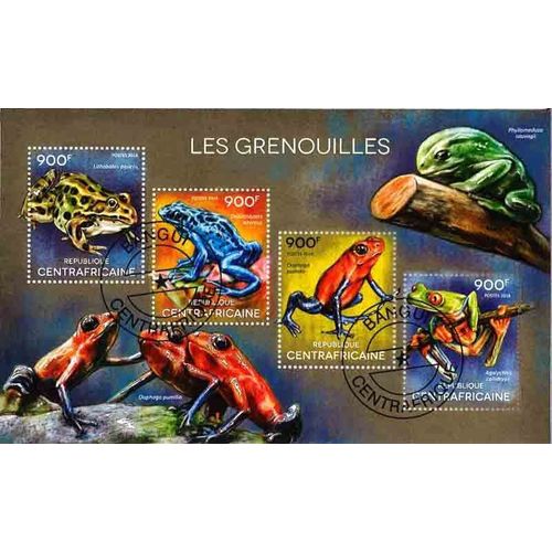 Timbres Thématiques Centrafrique N° 3582/3585 Oblitérés