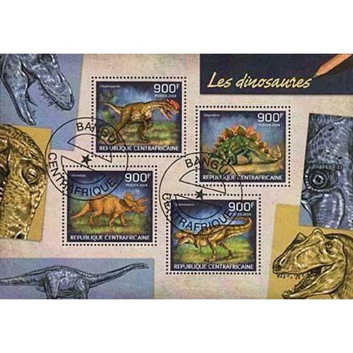 Timbres Thématiques Centrafrique N° 3186/3189 Oblitérés