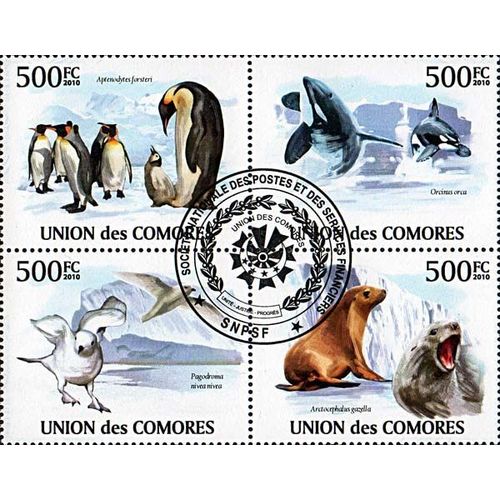 Timbres Thématiques Comores N° 1947/50 Oblitérés