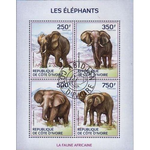 Timbres Thématiques Cote D'ivoire N° 1294/97 Oblitérés