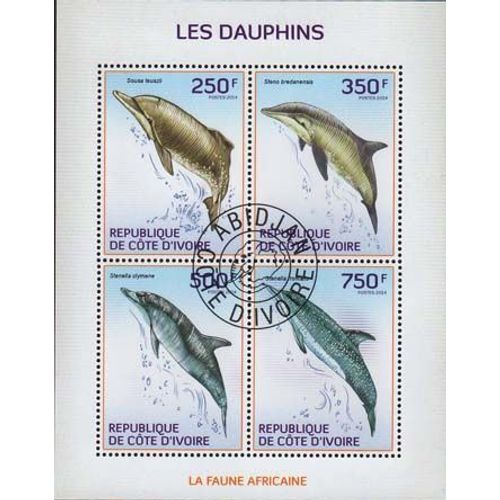 Timbres Thématiques Cote D'ivoire N° 1290/93 Oblitérés