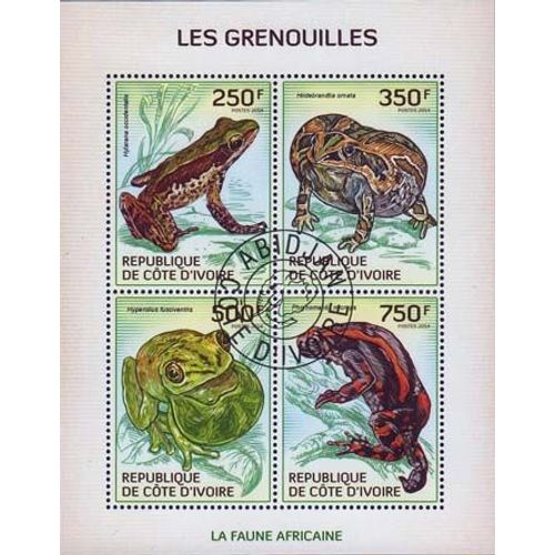 Timbres Thématiques Cote D'ivoire N° 1306/09 Oblitérés