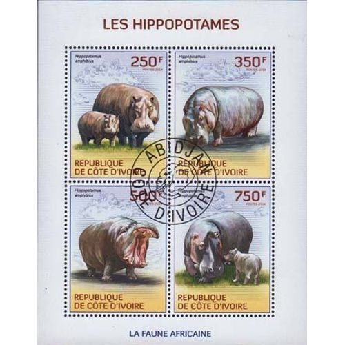 Timbres Thématiques Cote D'ivoire N° 1314/17 Oblitérés