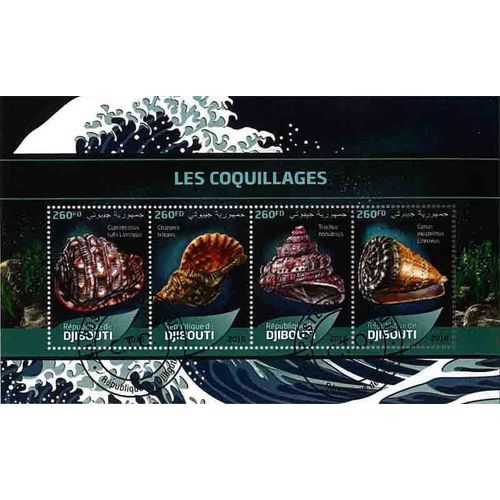 Timbres Thématiques Djibouti N° 1200/1203 Oblitérés