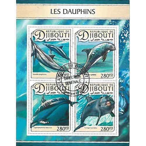 Timbres Thématiques Djibouti N° 1380/1383 Oblitérés