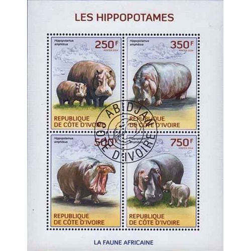 Timbre Collection Côte D'ivoire N° Yvert Et Tellier 1314/1317 Oblitérés