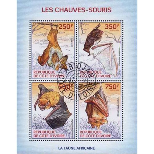 Timbre Collection Côte D'ivoire N° Yvert Et Tellier 1270/1273 Neuf Sans Charnière