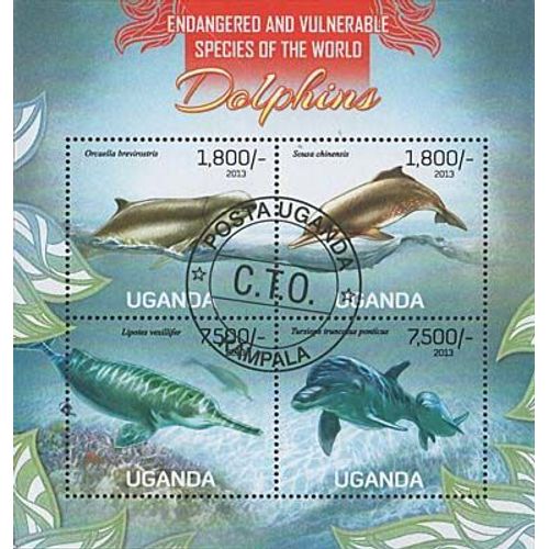 Timbres Thématiques Ouganda N° 2518/21 Oblitérés