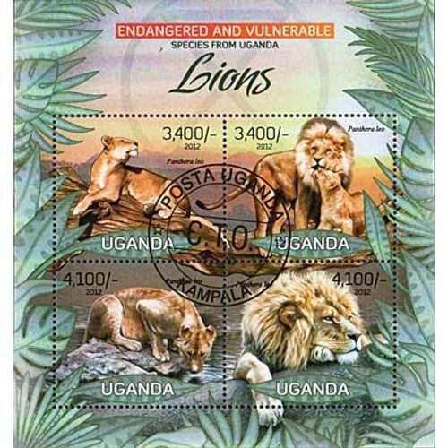 Timbres Thématiques Ouganda N° 2470/73 Oblitérés