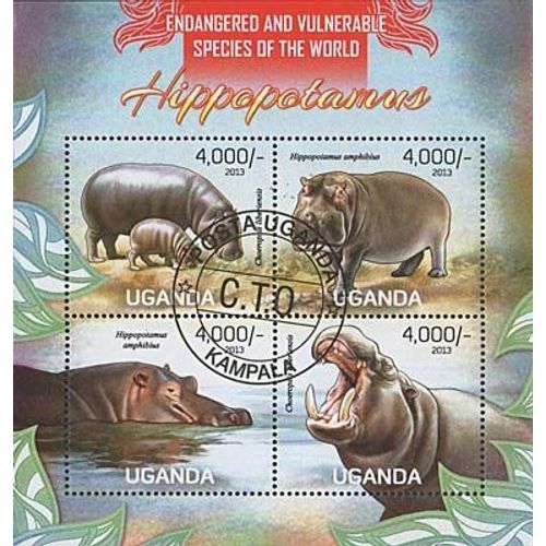 Timbres Thématiques Ouganda N° 2506/09 Oblitérés