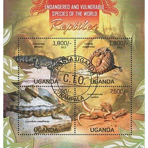 Timbres Thématiques Ouganda N° 2522/25 Oblitérés