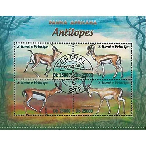Timbres Thématiques Saint Thomas Et Prince N° 4056/4059 Oblitérés