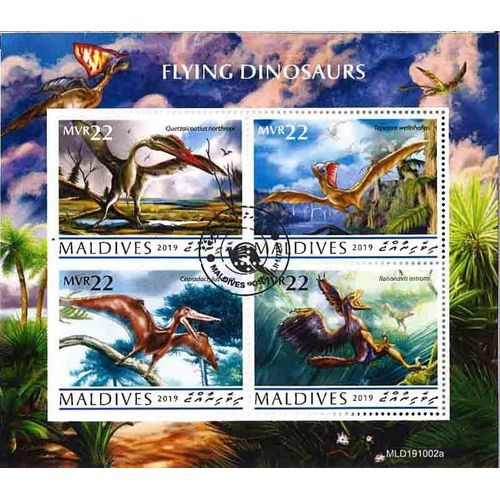 Timbres Thématiques Maldives N° 7165/7168 Oblitérés