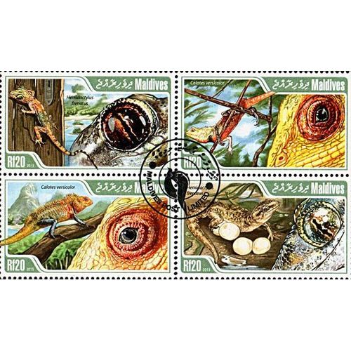 Timbres Thématiques Maldives N° 4083/86 Oblitérés