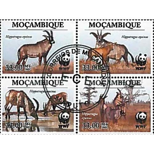 Timbres Thématiques Mozambique N° 2986a/2986d Oblitérés
