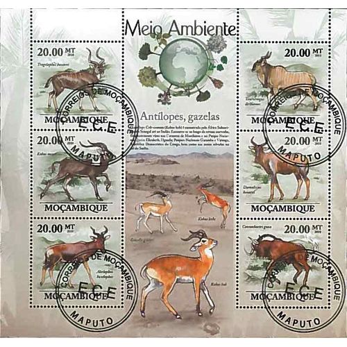 Timbres Thématiques Mozambique N° 2974/2979 Oblitérés