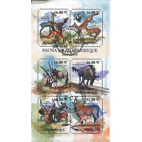 Timbres Thématiques Mozambique N° 4028/4033 Oblitérés